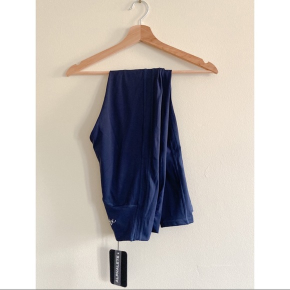 Alphalete Pants - NWT Alphalete Pulse Kinetic Legging Starry Night Size Small